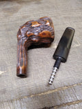 Vtg Whitehall Meerschaum Lined Italy Smoking Tobacco Pipe Stinger Good Shape