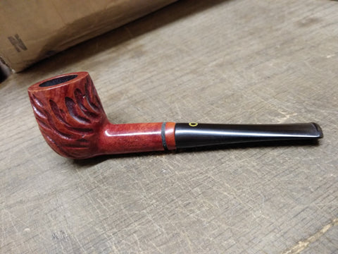 Vtg Dr Grabow Royal Duke Rusticated Billiard Smoking Tobacco Pipe Good Shape