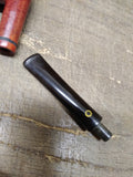 Vtg Dr Grabow Royal Duke Rusticated Billiard Smoking Tobacco Pipe Good Shape