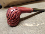 Vtg Dr Grabow Royal Duke Rusticated Billiard Smoking Tobacco Pipe Good Shape