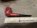 Vtg Dr Grabow Royal Duke Rusticated Billiard Smoking Tobacco Pipe Good Shape