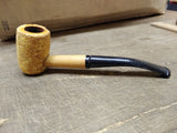 Vtg Missouri Meerschaum Half Bent Corn Cob Smoking Tobacco Pipe Good Shape