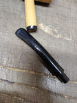 Vtg Missouri Meerschaum Half Bent Corn Cob Smoking Tobacco Pipe Good Shape