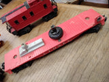 Vtg O Gauge Lionel and Marx Toy Train Car and Parts Repair Lot Caboose Side Dump