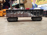 Vtg O Gauge Lionel and Marx Toy Train Car and Parts Repair Lot Caboose Side Dump