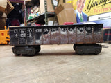 Vtg O Gauge Lionel and Marx Toy Train Car and Parts Repair Lot Caboose Side Dump
