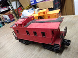 Vtg O Gauge Lionel and Marx Toy Train Car and Parts Repair Lot Caboose Side Dump