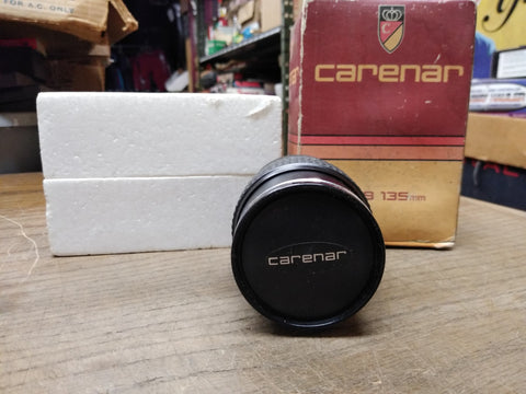 Vtg Carenar EEK F2.8 135mm K Mount Camera Lens with Box