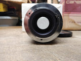 Vtg Carenar EEK F2.8 135mm K Mount Camera Lens with Box