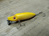 Vtg Heddon River Runt Spook Floater Rattler Freshwater Fishing Lure Nice Shape!