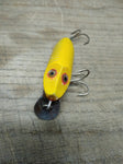 Vtg Heddon River Runt Spook Floater Rattler Freshwater Fishing Lure Nice Shape!