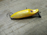 Vtg Heddon River Runt Spook Floater Rattler Freshwater Fishing Lure Nice Shape!