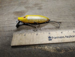 Vtg Heddon River Runt Spook Floater Rattler Freshwater Fishing Lure Nice Shape!