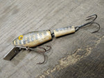 Vtg L&S Bass Master Model 15 Jointed Minnow Freshwater Fishing Lure