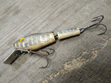Vtg L&S Bass Master Model 15 Jointed Minnow Freshwater Fishing Lure