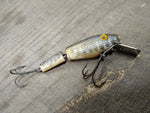 Vtg L&S Bass Master Model 15 Jointed Minnow Freshwater Fishing Lure