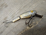 Vtg L&S Bass Master Model 15 Jointed Minnow Freshwater Fishing Lure