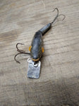 Vtg L&S Bass Master Model 15 Jointed Minnow Freshwater Fishing Lure