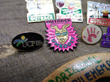 11 Piece Outback Steakhouse Restaurant Flair Lapel Pins Unrooly Smilley UR GR8!