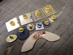 11 Piece Outback Steakhouse Restaurant Flair Lapel Pins Unrooly Smilley UR GR8!