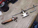 Vtg Antique 1800's Steavins Hand Saw Filer Sharpening Woodworking Carpenter Tool