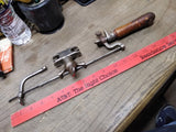 Vtg Antique 1800's Steavins Hand Saw Filer Sharpening Woodworking Carpenter Tool
