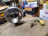 Vtg Unity Mfg Model S6 Chrome Automobile Spotlight Ivory Handle Hot Rod Car Nice