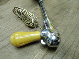 Vtg Unity Mfg Model S6 Chrome Automobile Spotlight Ivory Handle Hot Rod Car Nice