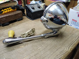 Vtg Unity Mfg Model S6 Chrome Automobile Spotlight Ivory Handle Hot Rod Car Nice