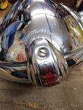 Vtg Unity Mfg Model S6 Chrome Automobile Spotlight Ivory Handle Hot Rod Car Nice