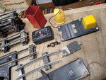 Vtg American Flyer Parts Repair Lot Straight Curved Track Remote Uncoupler Cars