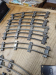 Vtg American Flyer Parts Repair Lot Straight Curved Track Remote Uncoupler Cars