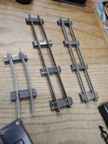 Vtg American Flyer Parts Repair Lot Straight Curved Track Remote Uncoupler Cars