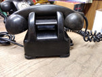 Vtg Kellogg Desktop Black Rotary Dial Telephone Parts Repair Lot 1000 Series
