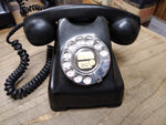 Vtg Kellogg Desktop Black Rotary Dial Telephone Parts Repair Lot 1000 HA1 Series