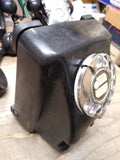 Vtg Kellogg Desktop Black Rotary Dial Telephone Parts Repair Lot 1000 HA1 Series