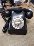 Vtg Kellogg Desktop Black Rotary Dial Telephone Parts Repair Lot 1000 HA4 Series
