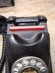 Vtg Kellogg Desktop Black Rotary Dial Telephone Parts Repair Lot 1000 HA4 Series