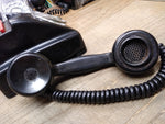 Vtg Kellogg Desktop Black Rotary Dial Telephone Parts Repair Lot 1000 HA4 Series