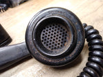 Vtg Kellogg Desktop Black Rotary Dial Telephone Parts Repair Lot 1000 HA4 Series