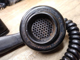 Vtg Kellogg Desktop Black Rotary Dial Telephone Parts Repair Lot 1000 HA4 Series