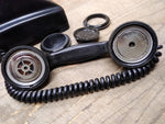 Vtg Kellogg Desktop Black Rotary Dial Telephone Parts Repair Lot 1000 HA4 Series