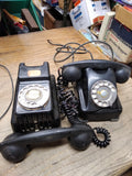 Vtg 2 Piece Kellogg Desktop Rotary Telephone Parts Repair Lot 1000 Series