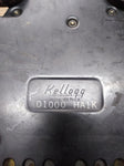 Vtg 2 Piece Kellogg Desktop Rotary Telephone Parts Repair Lot 1000 Series