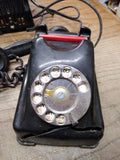 Vtg 2 Piece Kellogg Desktop Rotary Telephone Parts Repair Lot 1000 Series