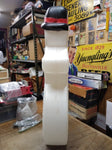 Vtg Don Featherstone Blow Mold Snow Man Union Products Lighted 23' x 14" Nice!