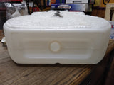Vtg Don Featherstone Blow Mold Snow Man Union Products Lighted 23' x 14" Nice!