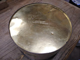 Vtg Biscuit Tin Designed By Louise Carling Green Apples 8 Inch Made In England!
