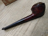 Vtg Smoke Master Tobacco Pipe Imported Briar Squat Bulldog Stinger Filter Nice!