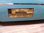 Vtg Jim Beam EMPTY Decanter 1957 Chevrolet Bel Air Turquoise Blue Ceramic w/Box!